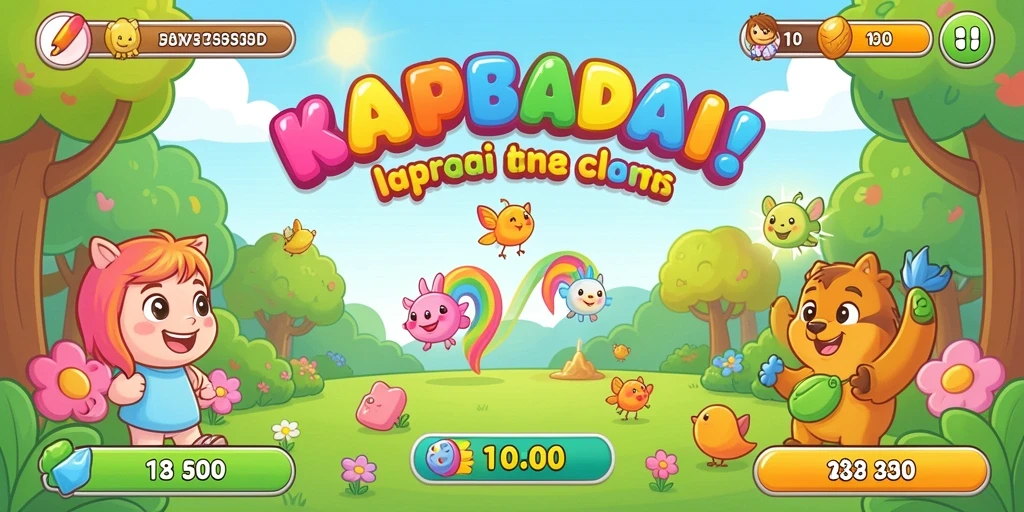Screenshot menunjukkan level baru yang menantang.