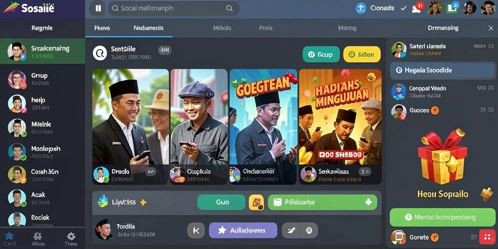 Interaksi multiplayer yang menyenangkan di D06.
