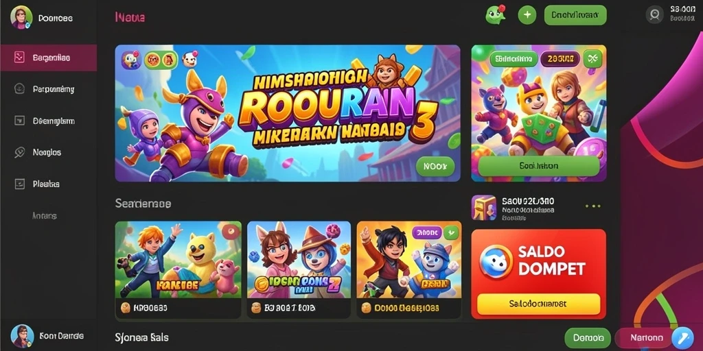 Sistem level yang bervariasi dan penuh kejutan.