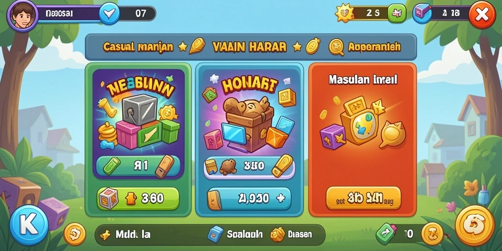 Ragam level menantang siap untuk dijelajahi.