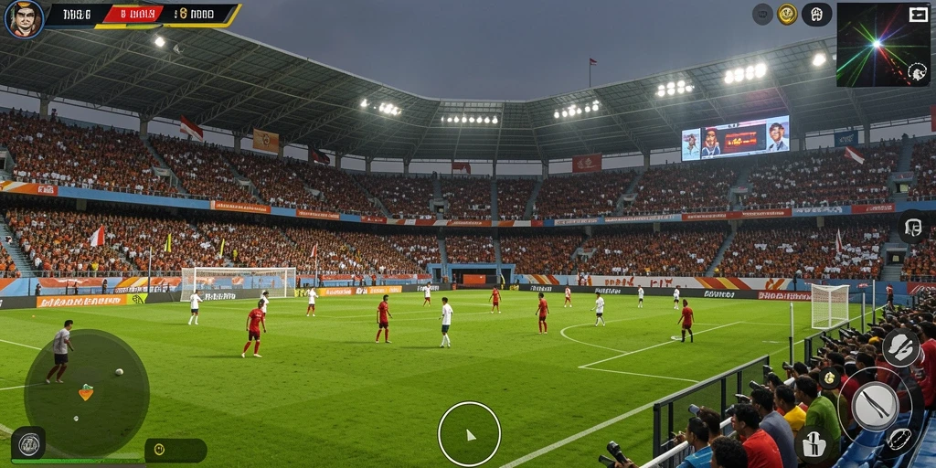 Screenshot MENARA4D: Level menantang dengan teka-teki kreatif.