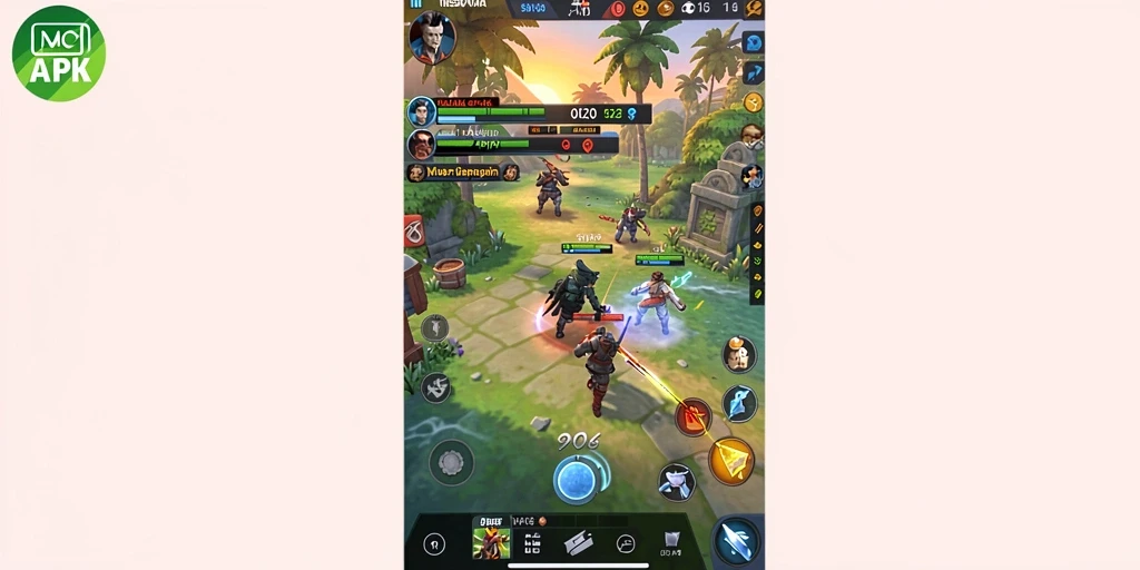 Mode multiplayer seru untuk dimainkan bersama teman.