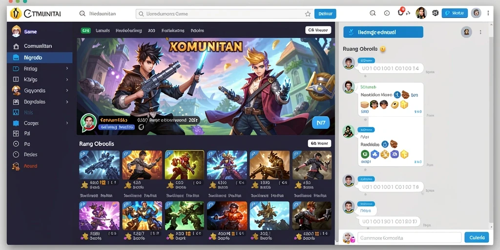 Gameplay dinamis dengan berbagai rintangan yang menantang.